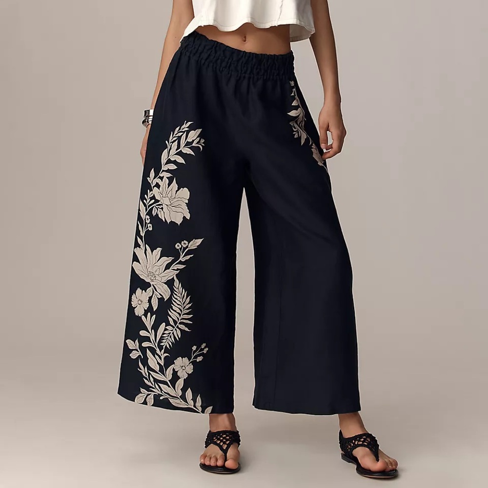 Somerset pants from Anthropologie. Size small. Linen - wide leg. New!